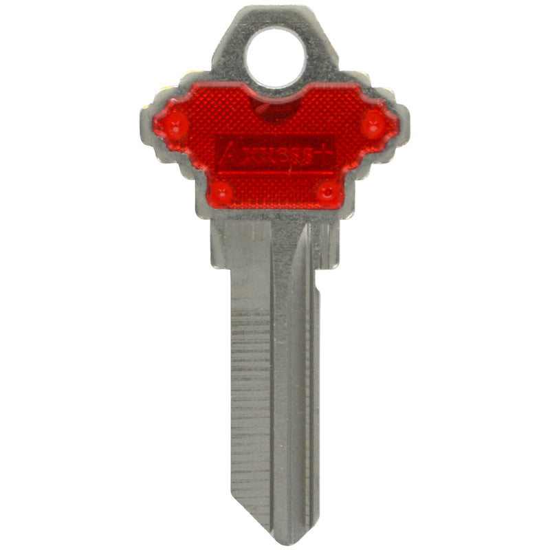 HILLMAN Traditional Key House/Office Key Blank 68 SC1, EZ2, CLP1 Single For Schlage Locks