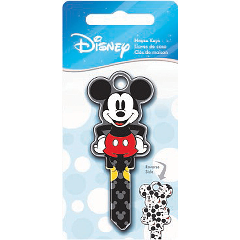 HILLMAN Disney Mickey Mouse House/Padlock Universal Key Blank SC1 Double