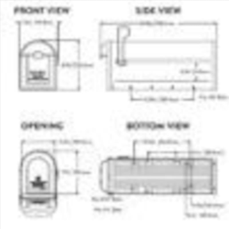 Architectural Mailboxes Winston Classic Galvanized Steel Post Mount Black Mailbox