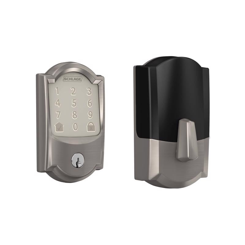 Schlage Encode Satin Nickel Metal Wi-Fi Deadbolt
