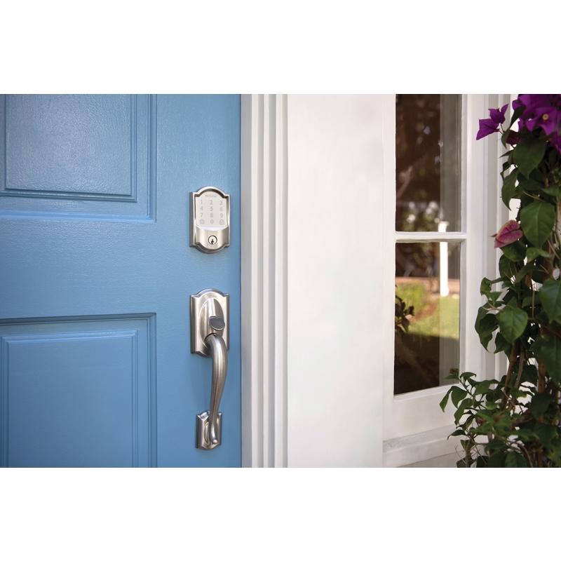 Schlage Encode Satin Nickel Metal Wi-Fi Deadbolt