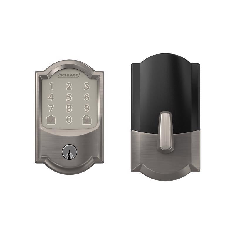 Schlage Encode Satin Nickel Metal Wi-Fi Deadbolt
