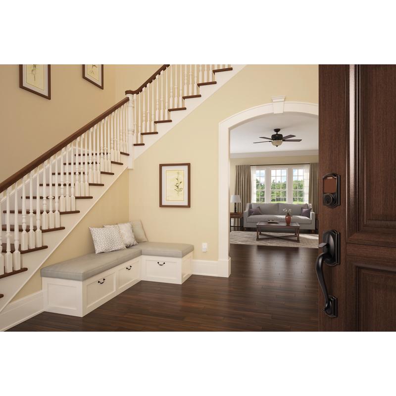 Schlage Encode Aged Bronze Metal Wi-Fi Deadbolt