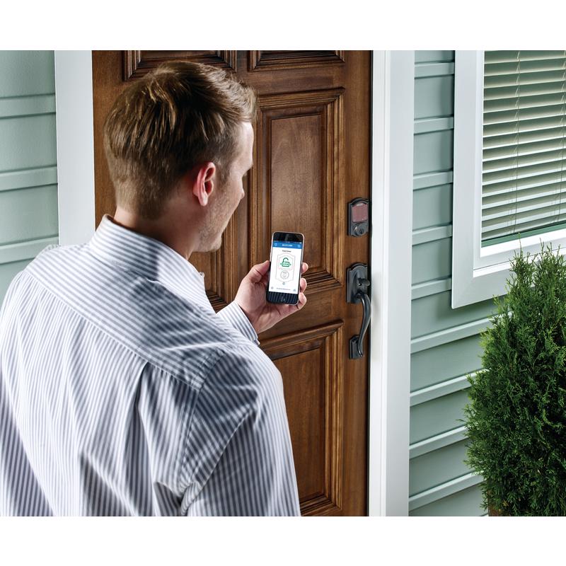 Schlage Encode Aged Bronze Metal Wi-Fi Deadbolt