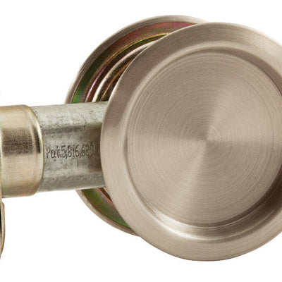 National Hardware Satin Nickel Silver Steel Pocket Door Pull