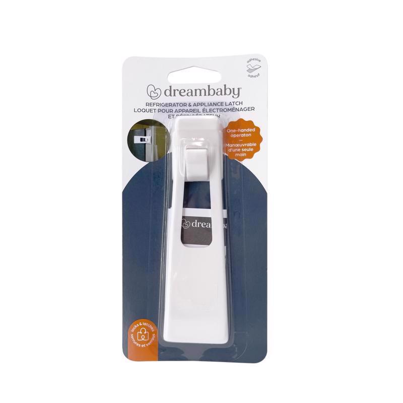 Dreambaby White Plastic Adhesive Appliance Latch
