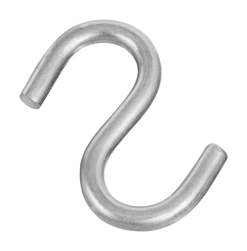 National Hardware Medium Silver Stainless Steel 3 in. L Open S-Hook 145 lb
