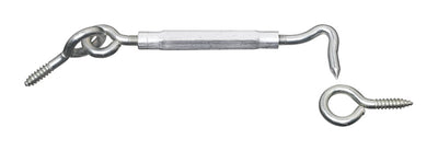 National Hardware Zinc-Plated Aluminum/Steel Hook Turnbuckle 11 in. L