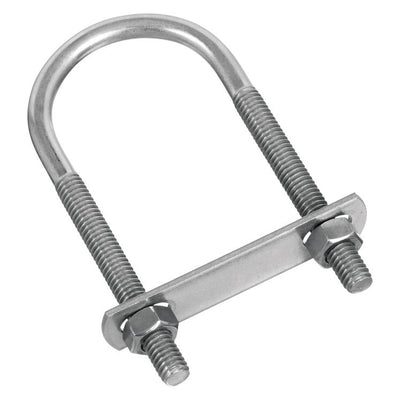 National Hardware 5/16 in. X 1-3/4 in. W X 4-1/4 in. L Coarse Zinc-Plated Stainless Steel U-Bolt