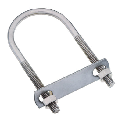 National Hardware 5/16 in. X 2 in. W X 4-1/2 in. L Coarse Stainless Steel U-Bolt