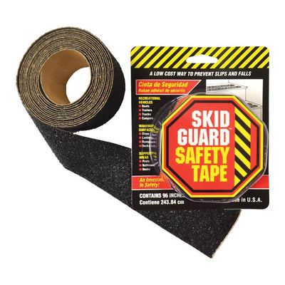 Skid Guard Black Anti-Slip Tape 2 in. W X 8 ft. L