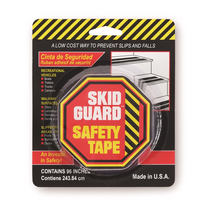 Skid Guard Black Anti-Slip Tape 2 in. W X 8 ft. L
