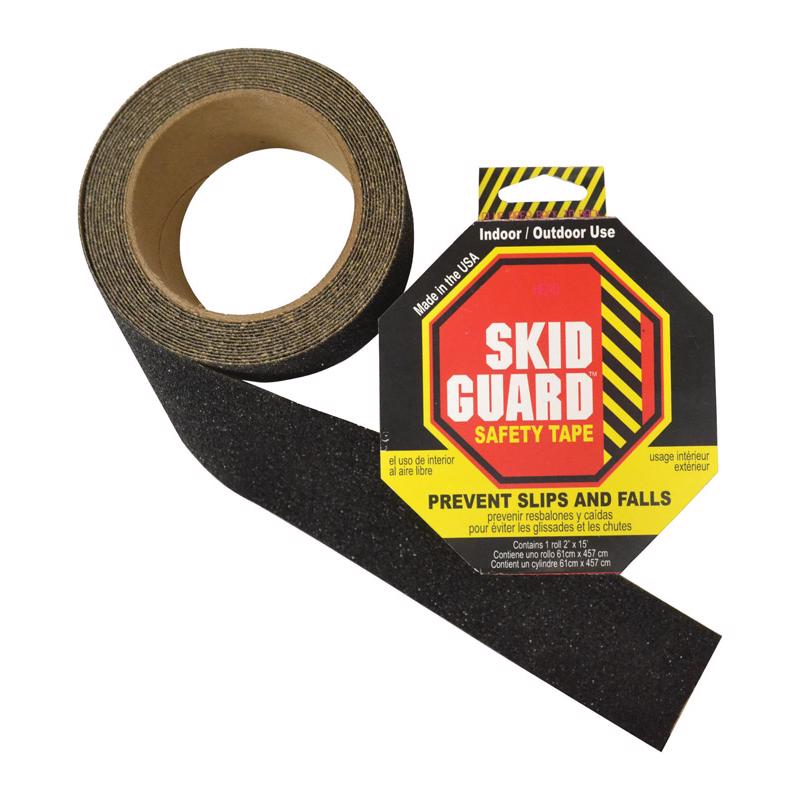 Skid Guard Black Anti-Slip Tape 2 in. W X 15 ft. L