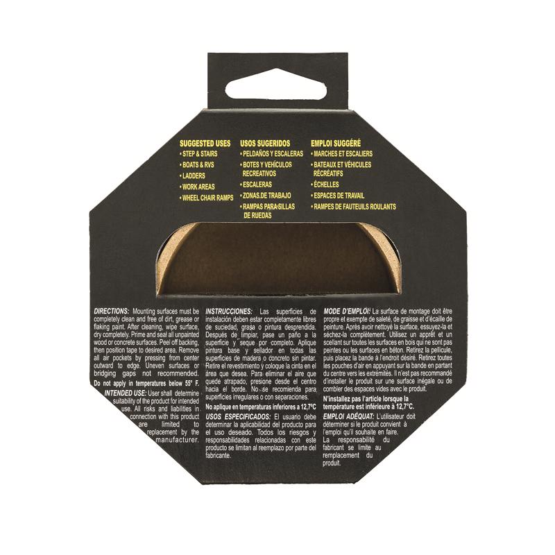 Skid Guard Black Anti-Slip Tape 2 in. W X 15 ft. L