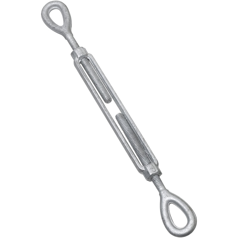 National Hardware 3/8 in. D X 6 in. L Galvanized Steel Eye and Eye Turnbuckle
