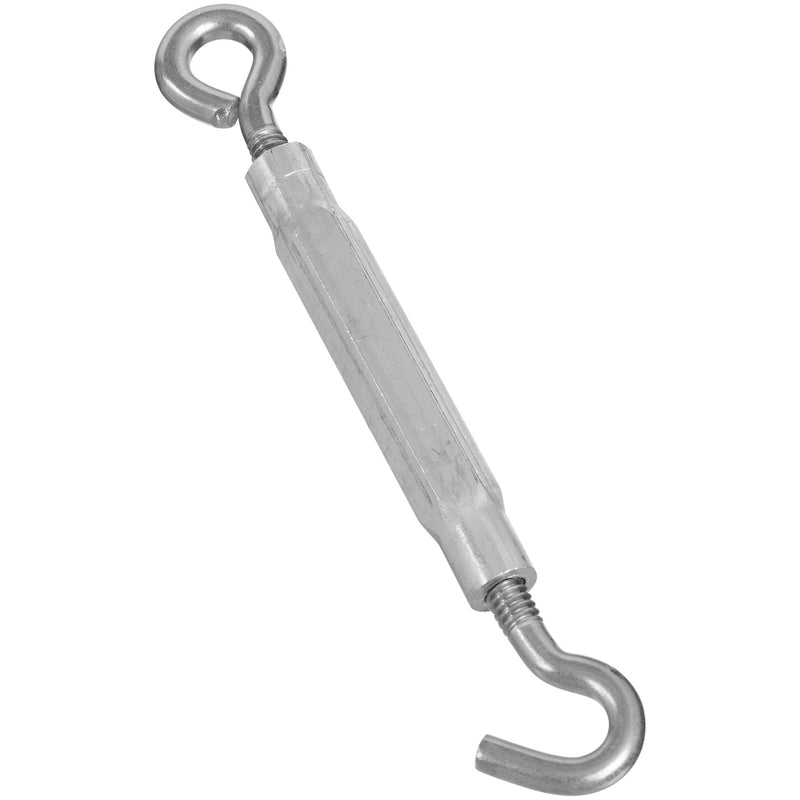 National Hardware Large Silver Stainless Steel 7-1/2 in. L Hook/Eye Turnbuckle