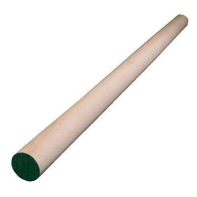 Alexandria Moulding Round Ramin Hardwood Dowel 1-1/4 in. D X 36 in. L Light Green