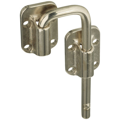 National Hardware Nickel Silver Steel Sliding Door Latch