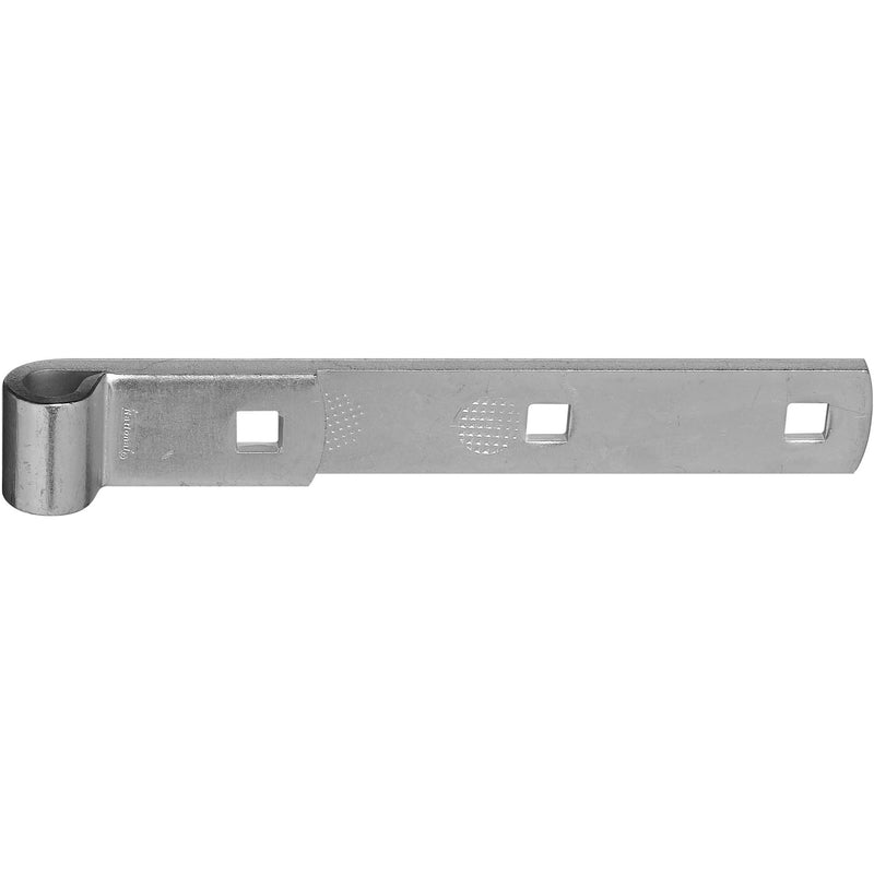 National Hardware 8 in. L Zinc-Plated Silver Steel Hinge Strap