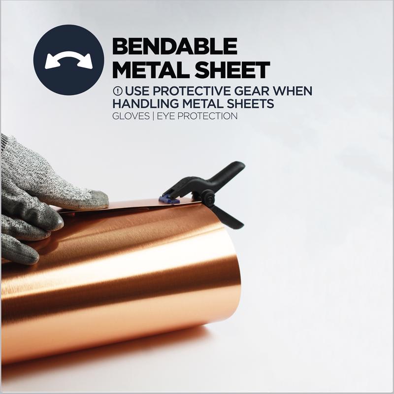 M-D Building Products 0.019 in. X 12 in. W X 24 in. L Mill Aluminum Plain Sheet Metal