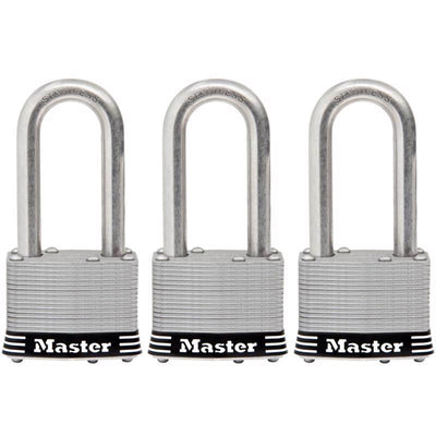 Master Lock 1-3/4 in. W Stainless Steel 4-Pin Cylinder Marine Padlock