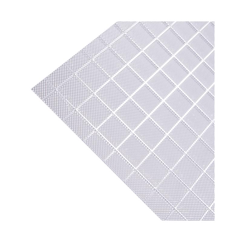 Plaskolite Optix Prisma Square 47.75 in. L X 23.75 in. W Square Edge Lighting Panel