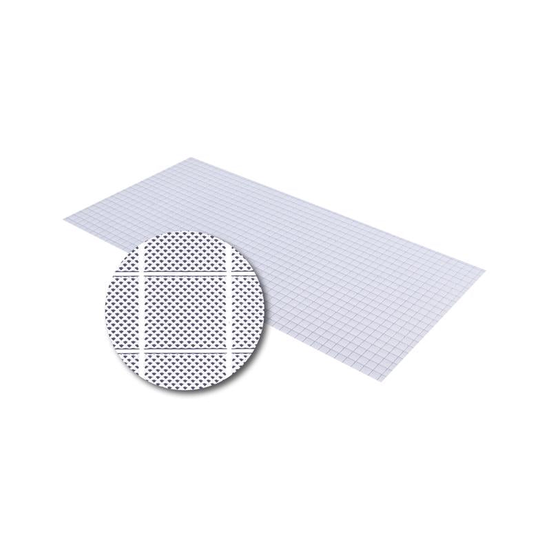 Plaskolite Optix Prisma Square 47.75 in. L X 23.75 in. W Square Edge Lighting Panel