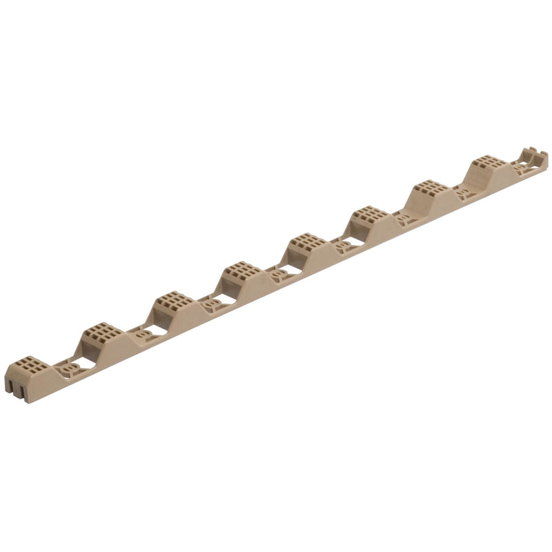 Suntuf 1-1/4 in. W X 24 in. L Plastic Horizontal Closure Strips Beige