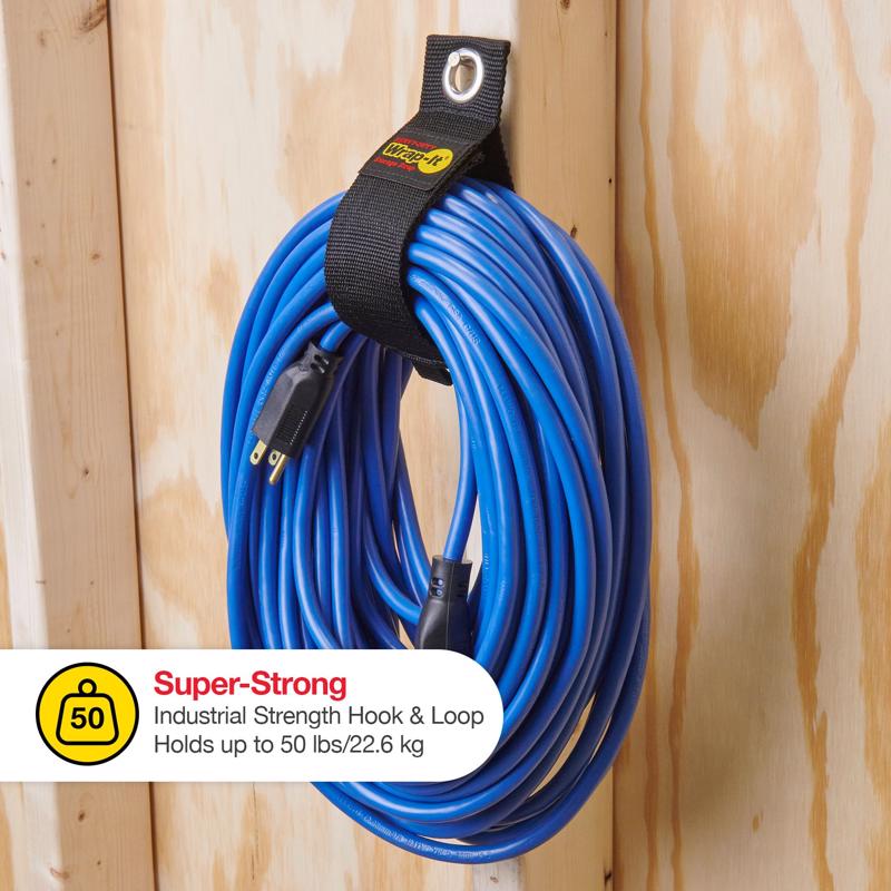 Wrap-It Heavy-Duty Assorted Storage Straps 50 lb 6 pk