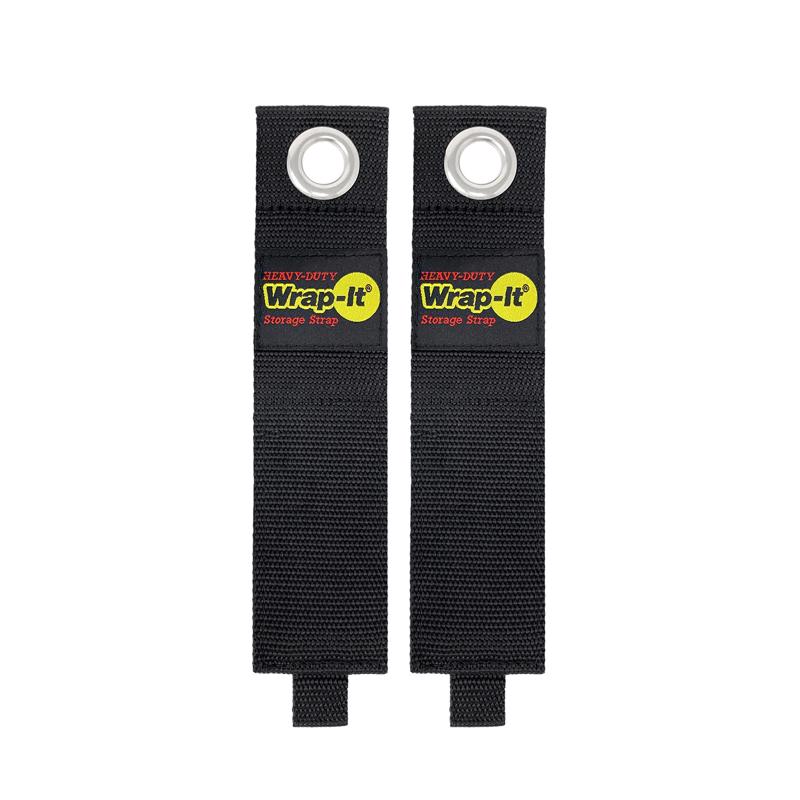 Wrap-It Heavy-Duty 2 in. W X 17 in. L Black Storage Straps 50 lb 2 pk