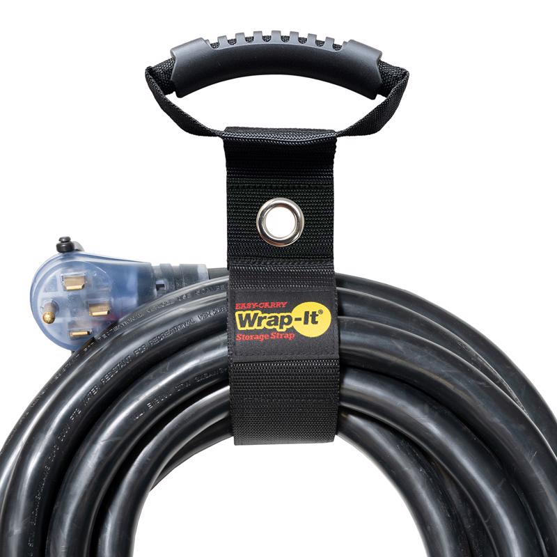 Wrap-It Easy Carry 2.5 in. W X 22 in. L Black Storage Straps 50 lb