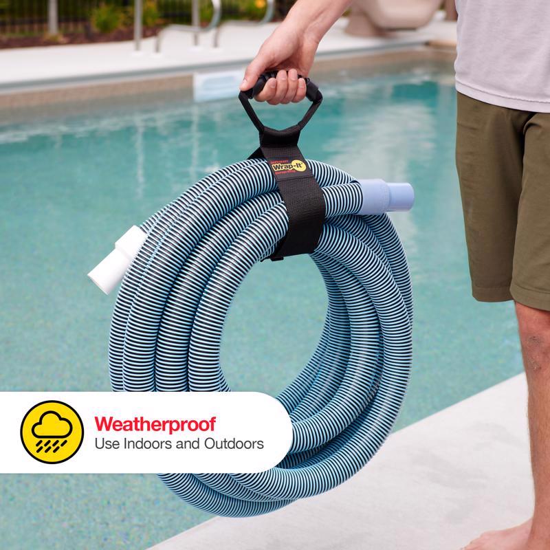 Wrap-It Easy Carry 2.5 in. W X 28 in. L Black Storage Straps 50 lb