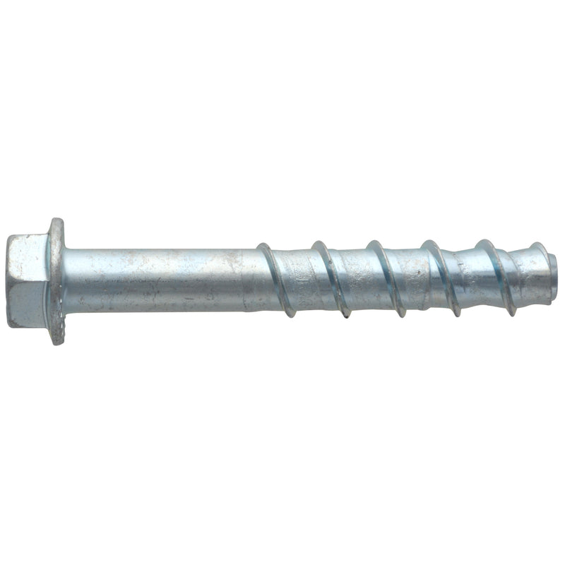 HILLMAN Screw-Bolt+ 3/8 in. D X 4 in. L Steel Hex Head Concrete Screw Anchor 15 pk
