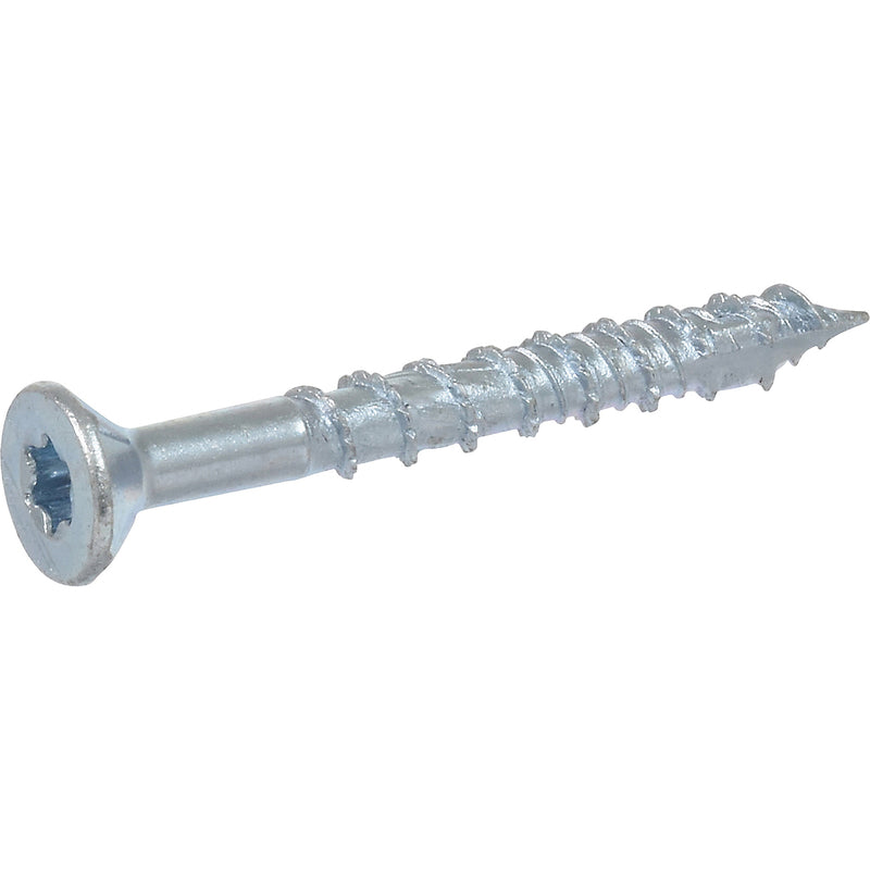 HILLMAN Power Pro No. 8 Ga. X 1-1/2 in. L Star Flat Head Coarse Multi-Material Screws