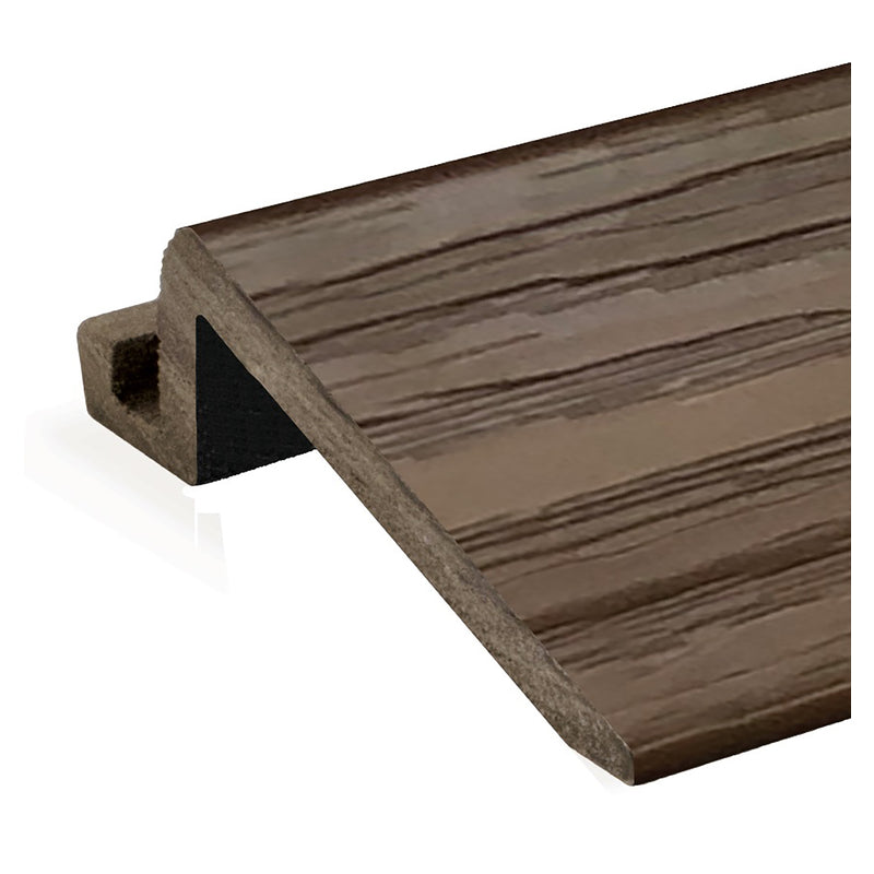 Aura 1 in. H X 3 in. W X 24 in. L Prefinished Walnut Polystyrene Floor Transition