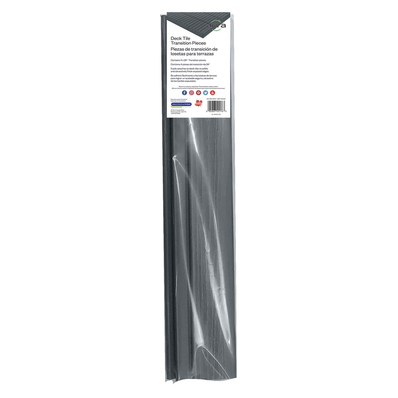 Aura 1 in. H X 3 in. W X 24 in. L Prefinished Driftwood Polystyrene Floor Transition