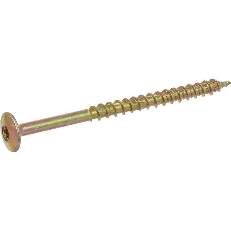 HILLMAN Power Pro No. 10 Ga. X 3 in. L Star Wafer Head Coarse Multi-Material Screws