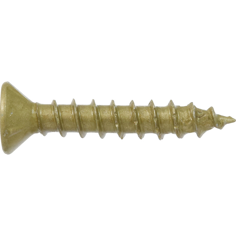 HILLMAN Power Pro No. 8 Ga. X 1 in. L Star Flat Head Coarse Multi-Material Screws