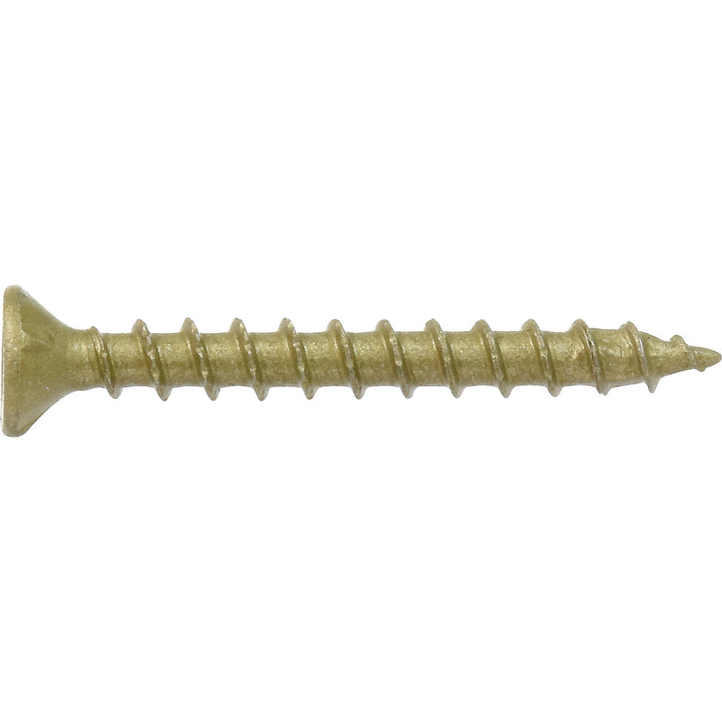 HILLMAN Power Pro No. 6 Ga. X 1-1/4 in. L Star Flat Head Coarse Multi-Material Screws