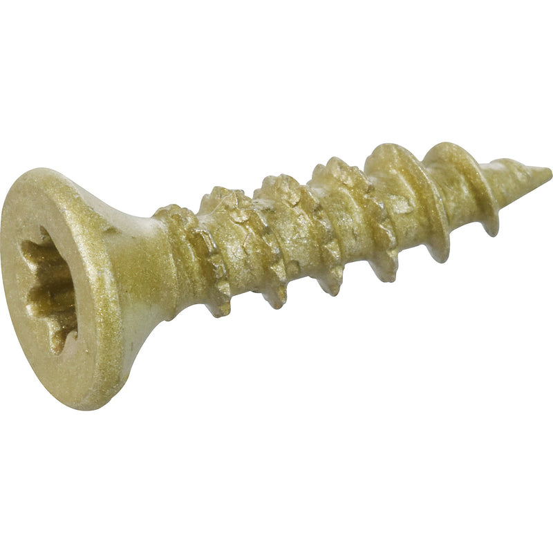 HILLMAN Power Pro No. 6 Ga. X 5/8 in. L Star Flat Head Coarse Multi-Material Screws
