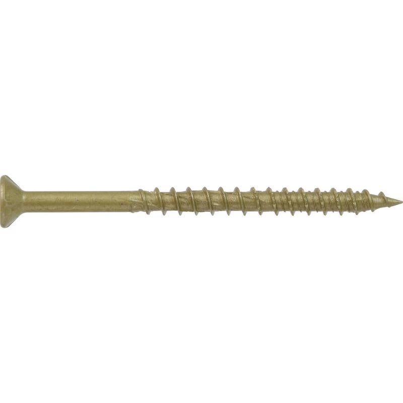 HILLMAN Power Pro No. 10 Ga. X 2-3/4 in. L Star Flat Head Coarse Multi-Material Screws