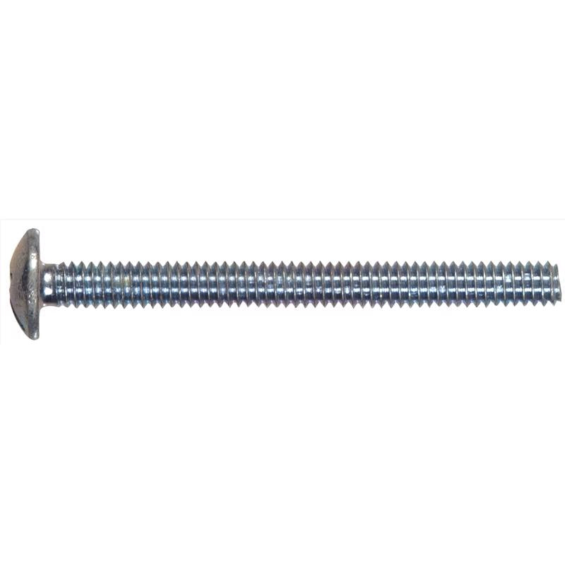 HILLMAN No. 1/4-20 in. X 1/2 in. L Combination Truss Head Zinc-Plated Steel Machine Screws 100 pk
