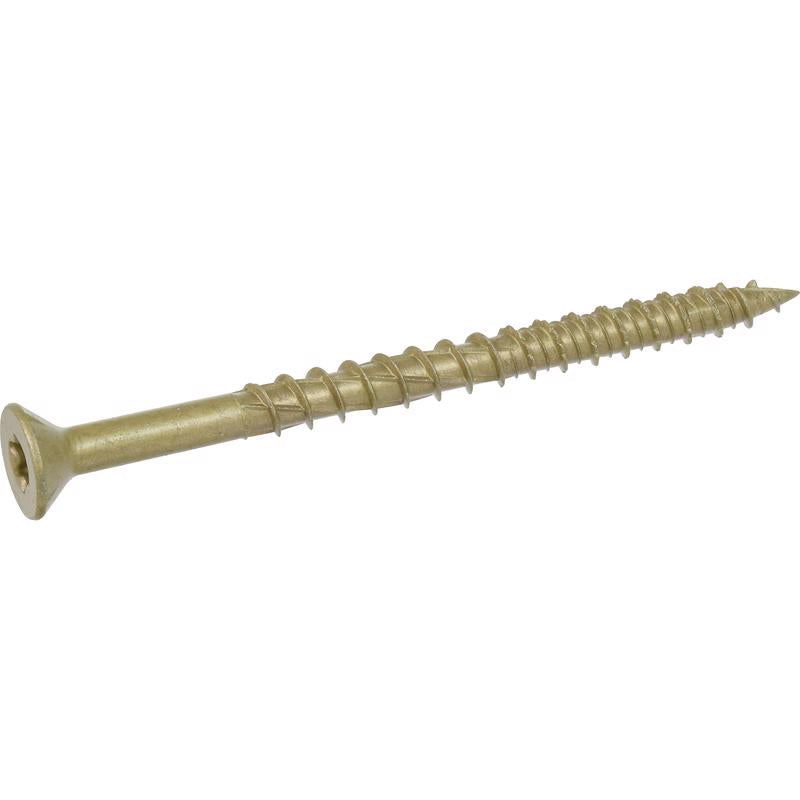 HILLMAN Power Pro 1/4 in. Ga. X 3-1/2 in. L Star Flat Head Coarse Multi-Material Screws