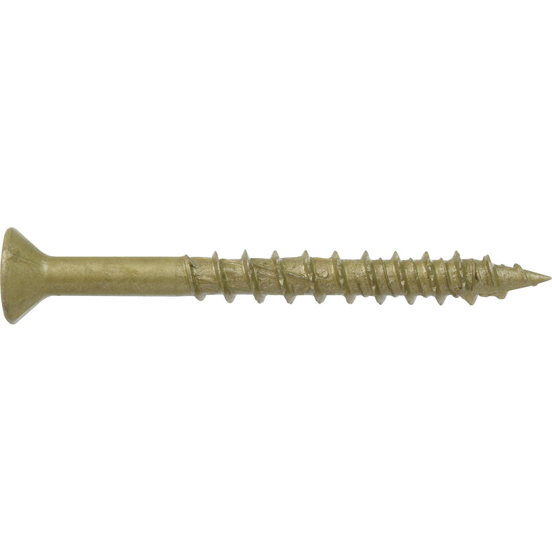 HILLMAN Power Pro No. 10 Ga. X 2 in. L Star Flat Head Coarse Multi-Material Screws