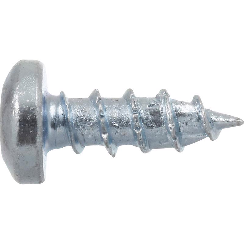 HILLMAN PowerPro No. 8 Ga. X 1/2 in. L Star Pan Head Coarse Multi-Material Screws