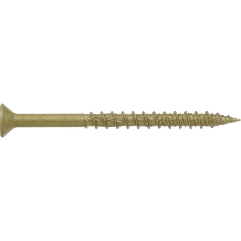 HILLMAN Power Pro No. 10 Ga. X 2-1/2 in. L Star Flat Head Coarse Multi-Material Screws