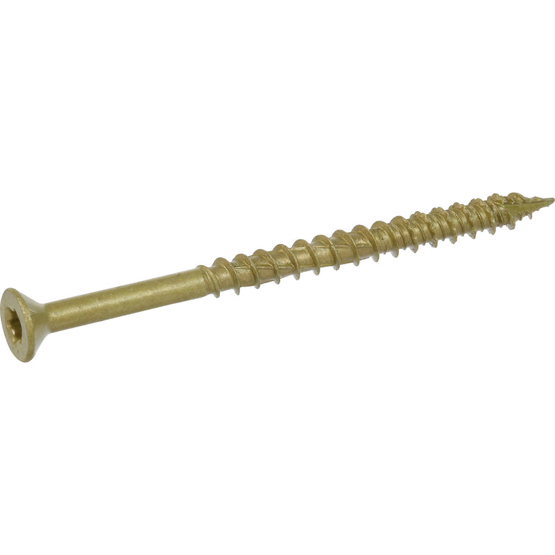HILLMAN Power Pro No. 10 Ga. X 3 in. L Star Flat Head Coarse Multi-Material Screws