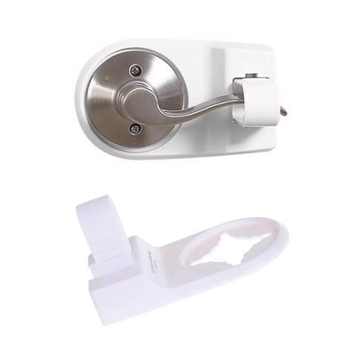 Dreambaby White Plastic Lever Handle Lock