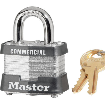 Master Lock 1-5/16 in. H X 1-9/16 in. W X 1-1/2 in. L Steel Double Locking Exterior Padlock