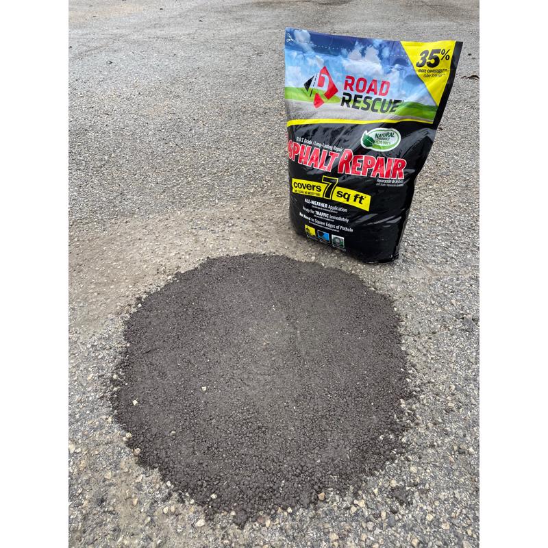 Road Rescue Black Asphalt Repair 50 lb